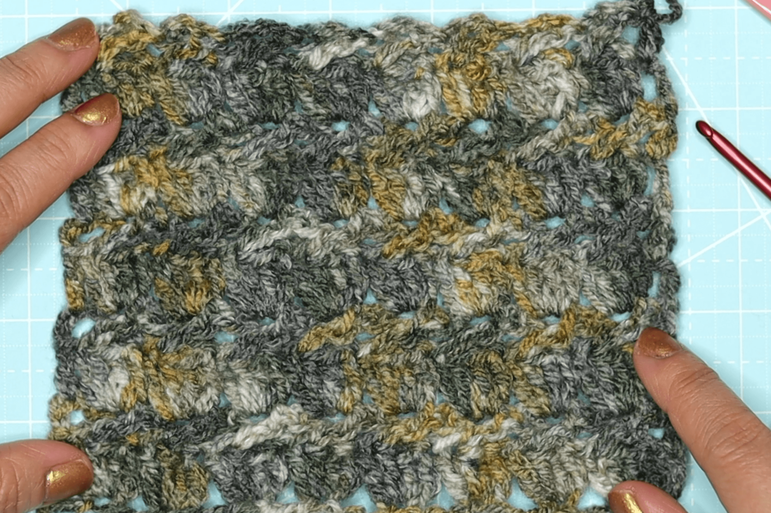 The cabbage patch stitch cover