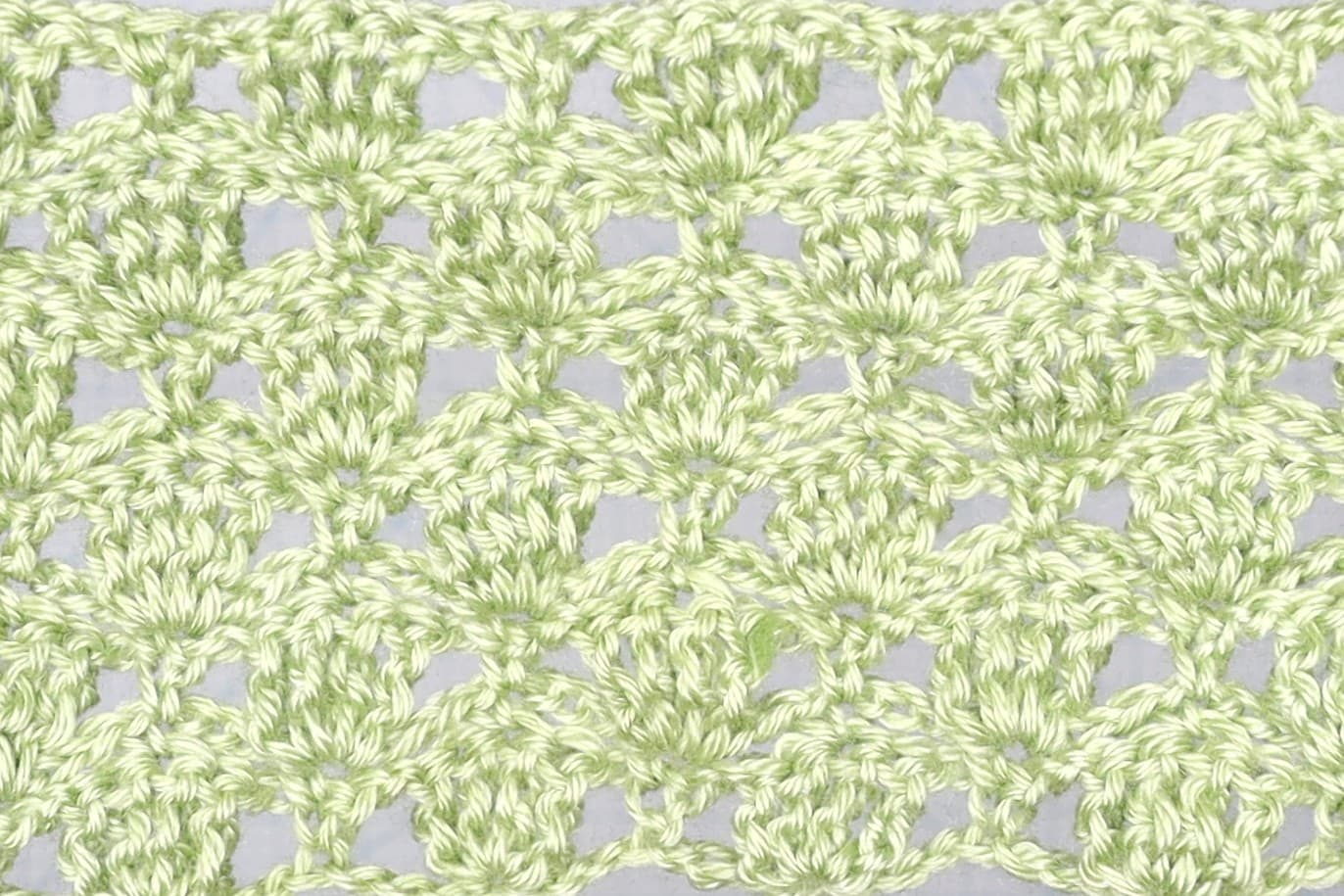 The shell petal stitch featured