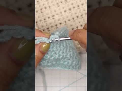 Relaxing Celadon stitch easy 2 row repeat | Crafting with Beth