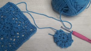 image of Leonora Granny Square in the making